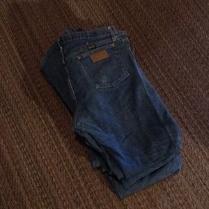 Wrangler jeans 34x34 used